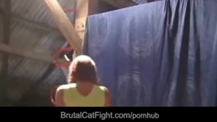 Insolent blonde spank and fuck