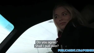 Public Agent – Yoga girl let me creampie her even though she has a boyfriend