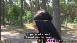 Girlfriends Hot babes have sex in public