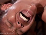 Ebony BDSM Rope Bondage 16/16