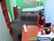 FakeHospital Sexy patient has a big surprise for the dirty doctor