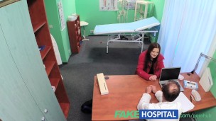 FakeHospital Sexy patient has a big surprise for the dirty doctor