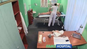 FakeHospital Nurse gets more then a massage from the doctor