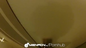 HD - MenPOV Scotty sits on Austin's big cock
