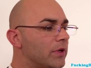 Gorgeous babes loving teachers cock in ass