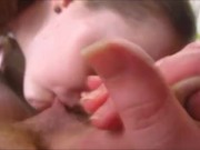 POV blowjob, doggystyle, blowjob and messy facial. 12/16