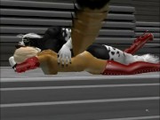 Vixen and her SL brother Stallion =^.^= 1/16