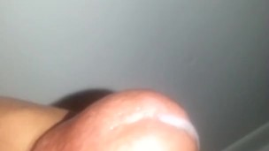 my dick erupted cum...