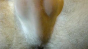 pulsating asshole with contractions during my orgasm! Very hot!