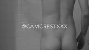 Cam Crest Cums in the Shower