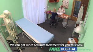 FakeHospital Skinny blonde takes doctors advice