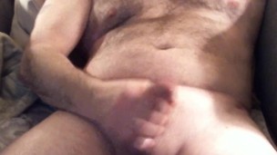 I LOVE STROKING MY HARD COCK 1 OF 4