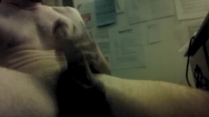 thick cock w big balls shaved