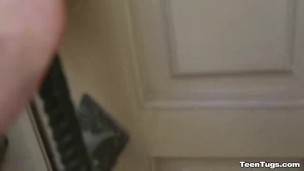 Naughty Teen Jerking A Stranger