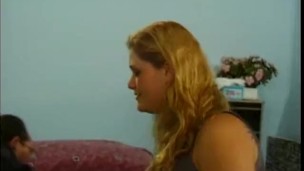 Horny Blonde Girl Loves Ed Powers Cock