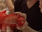 Naughty Foot Nurse Threesome 4/16