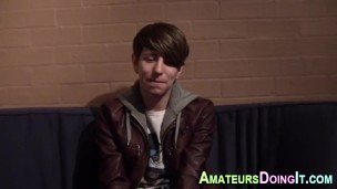 Solo amateur spurts spunk