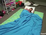 Naughty brunette pov hanjob