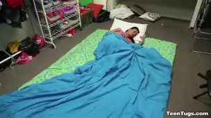 Naughty brunette pov hanjob