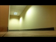Chubby Boy Stripping In School Restroom