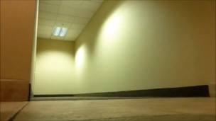 Chubby Boy Stripping In School Restroom