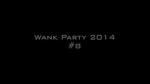 Raw four guys Wank Party at WilliamHiggins