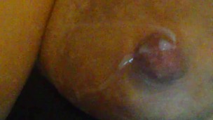 Squirting boob