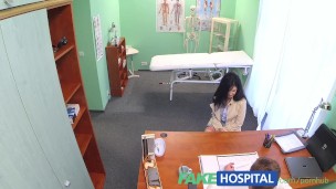 FakeHospital Doctor prescribes his cock to help relieve patients pain
