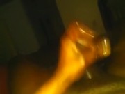 Waking up my cock and blasting juice.