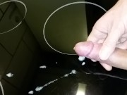 Slow Motion Cumshot (3 Shots) of a nice Gun