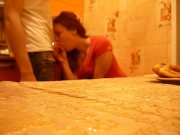 Sucks dick her boyfriend while parents in another room 5/16