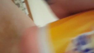 solo male using fleshlight