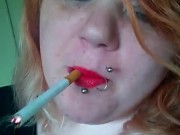 Smoking compilation - Screenshot 10 of 16 - Blue Eyes
