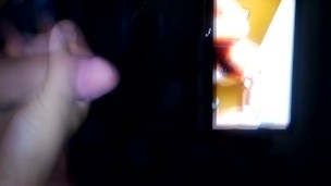 Jerking off watching porn