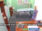 FakeHospital Sexy horny blonde milf wants doctors cum inside her
