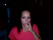 A Dab and Blunt Smoking Solo