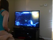 Courtney Eating Out Abby + Halo 9/16