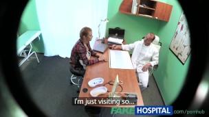 FakeHospital Beautiful redhead prescribed cock by her doctor