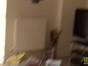 Wannabe slut gets throated, pounded, & earns her stripes as a true SubSlut 10/16