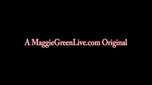 Busty Maggie Green Seduced by Angela With Big Toy!