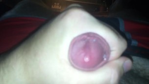 20 yr old solo cum all over stomach