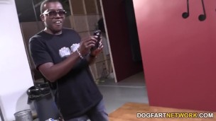 Juelz Ventura Gets A Bunch Of Black Cocks To Please