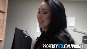 PropertySex - Beautiful realtor ed into sex renting office space