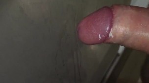 Slow Motion Cumming on Glass - 22 Years old guy