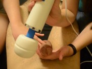 Double Hand Job + Hitachi Torture 5/16