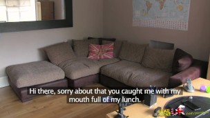 FakeAgentUK Blonde wannabe loves sucking and fucking agents cock