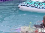 Mofos - Perfect pool party orgy