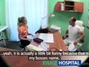 FakeHospital Doctor fucks his hot blonde bosses wife