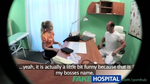 FakeHospital Doctor fucks his hot blonde bosses wife