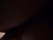 Sucks dick in the bathroom, then takes cum in her pussy 15/16